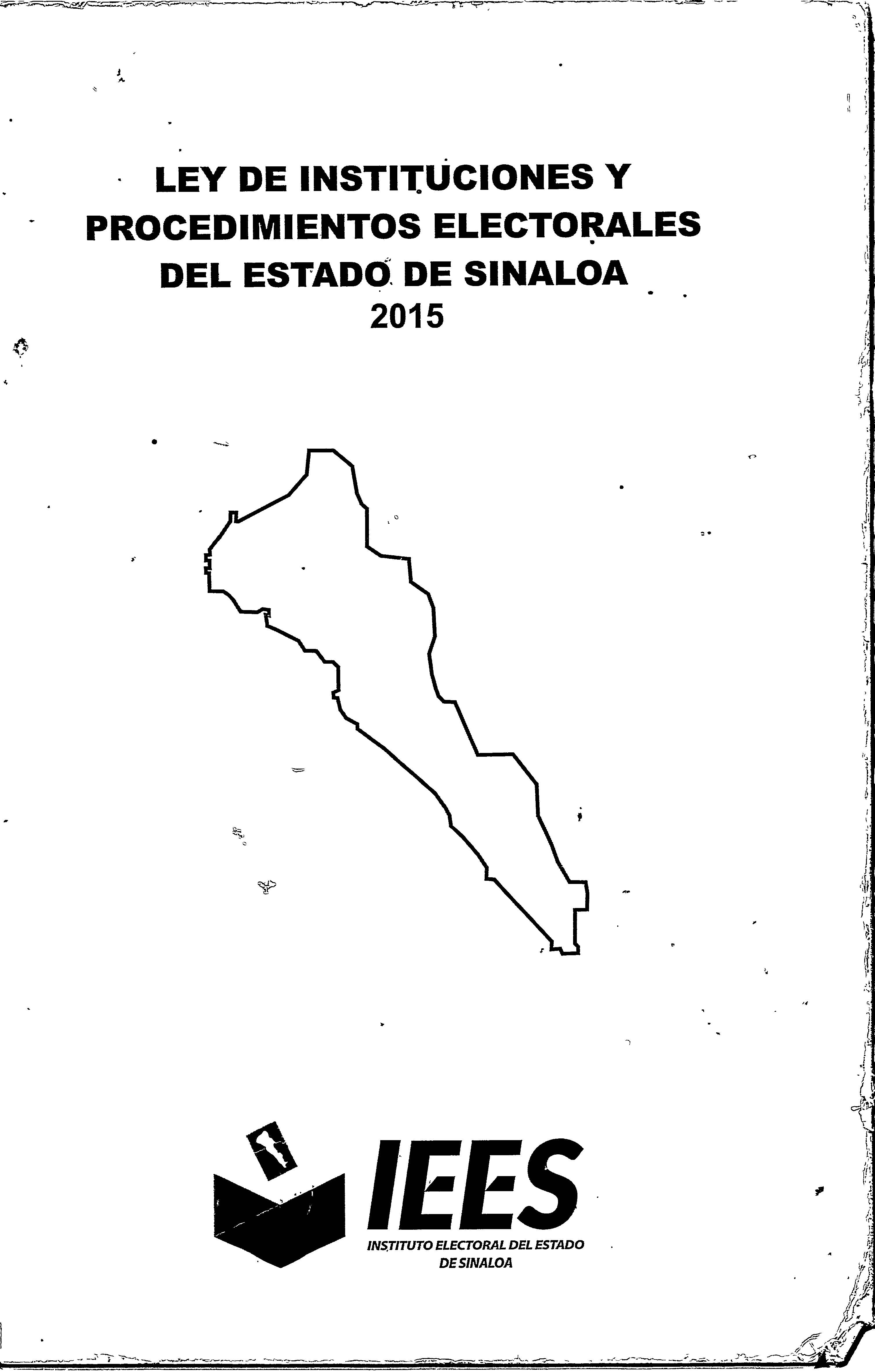 Ley Electoral del Estado de Sinaloa 2015